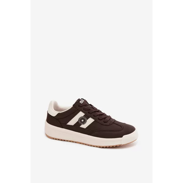  Dámské tenisky BIG STAR SHOES UU274024 BROWN/BEIGE 