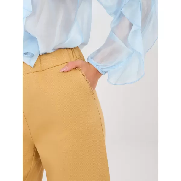  Dámské kalhoty ITALY MODA IT-SP-FL9997.76 CAMEL 