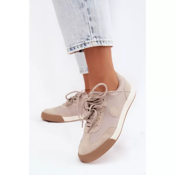  Dámské tenisky BIG STAR SHOES UU274001 BEIGE 