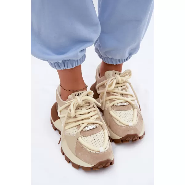  Dámské tenisky GOE TT2N4021 BEIGE 