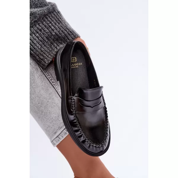  Dámské mokasíny BOTO D-243 BLACK 