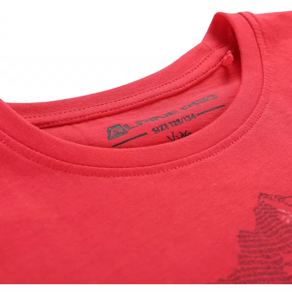  Dětské triko ALPINE PRO ECOMO 4 RASPBERRY VARIANTA PA 
