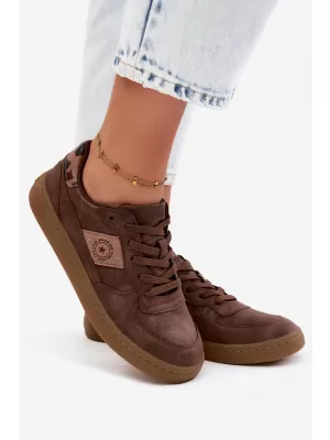 Dámské tenisky BIG STAR SHOES UU274017 BROWN/BEIGE