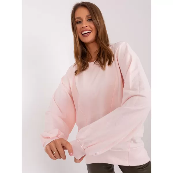  Dámská mikina EX MODA EM-BL-716.14 BRIGHT PINK 