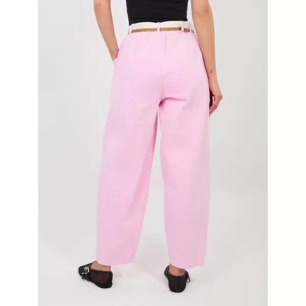  Dámské kalhoty RUE PARIS IT-SP-FL9665.78 BRIGHT PINK 