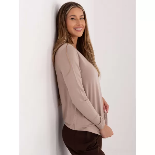  Dámská halenka RELEVANCE RV-BZ-A-160.19P DARK BEIGE 