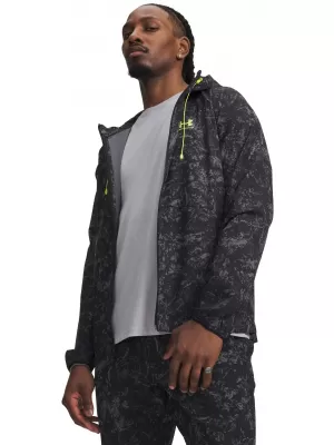 Pánská bunda UNDER ARMOUR VIBE WOVEN JACKET 6003001-008 ČERNÁ