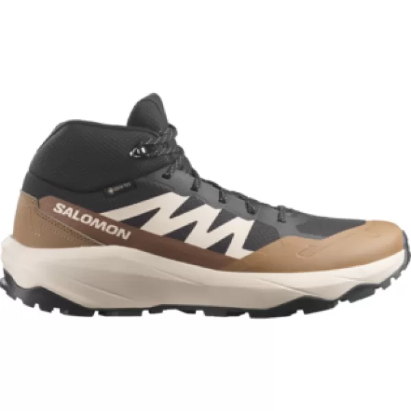  Pánské boty SALOMON OUTSCAPE MID GTX L45410800 BLACK/RAINY DAY/COYOTE BROWN 