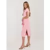 Dámské šaty RUE PARIS RV-SK-A1231.19 BRIGHT PINK