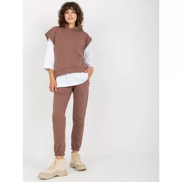  Dámský set EX MODA EM-KMPL-764.64 BROWN 