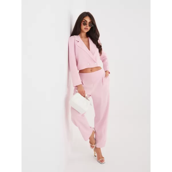  Dámský komplet RUE PARIS IT-KMPL-22255.20 BRIGHT PINK 