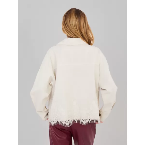  Dámská bunda RUE PARIS IT-KR-FL10001.54 LIGHT BEIGE 