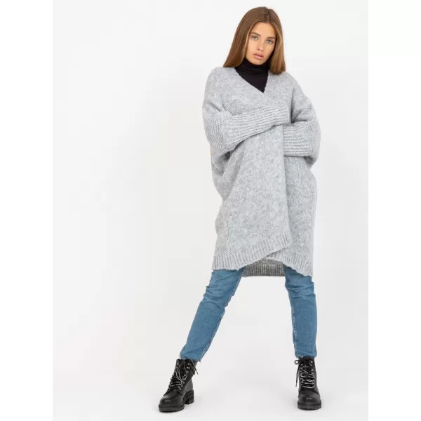  Dámský kardigan OCH BELLA TW-SW-BI-M2201.87 GRAY 