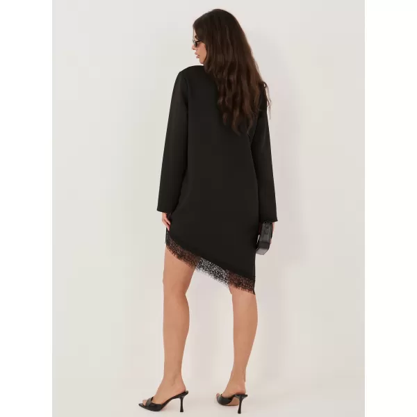  Dámské šaty OCH BELLA TW-SK-BI-24376.31 BLACK 