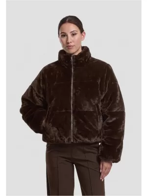 Dámská prošívaná bunda URBAN CLASSICS TB7935-00075 BROWN