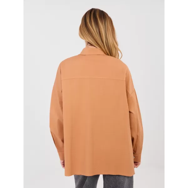  Dámská košile ITALY MODA IT-KS-FL9968.28 DARK ORANGE 