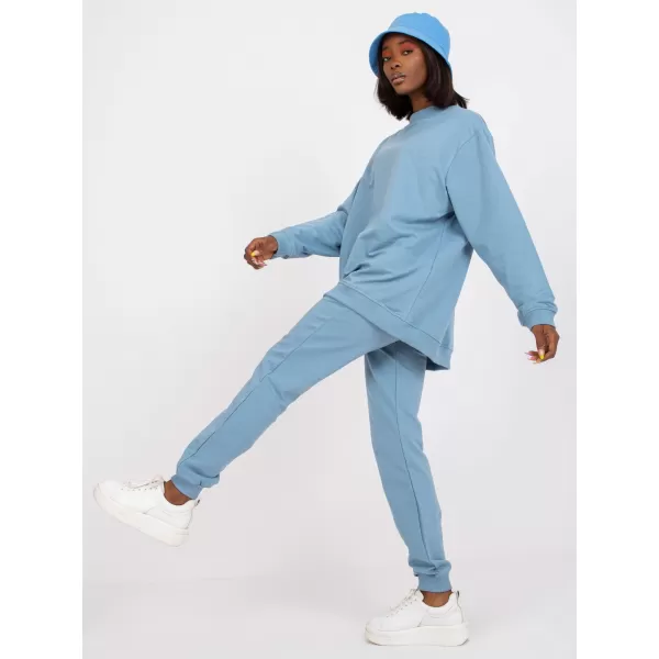  Dámská mikina BASIC FEEL GOOD AP-BL-A-R001 LIGHT BLUE 