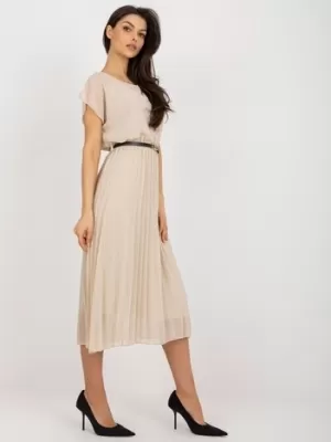 Dámské šaty ITALY MODA DHJ-SK-8839-1.23X BEIGE