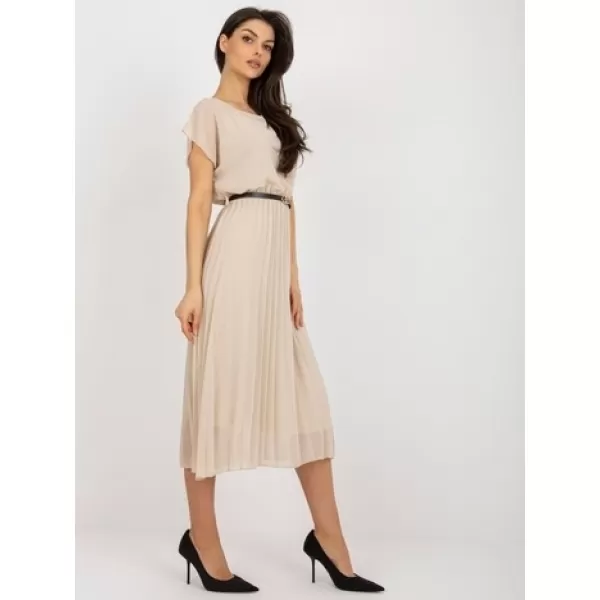  Dámské šaty ITALY MODA DHJ-SK-8839-1.23X BEIGE 