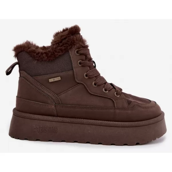  Dámské boty BIG STAR SHOES UU274168 BROWN/BEIGE SHADOWS 