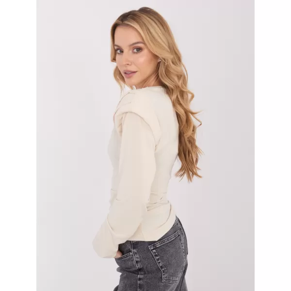  Dámská halenka ITALY MODA IT-BZ-21898.12 BEIGE 