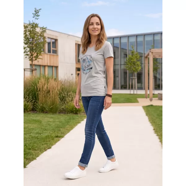  Dámské outdoorové triko ALPINE PRO GREMA 3 GRAY VARIANTA PA 