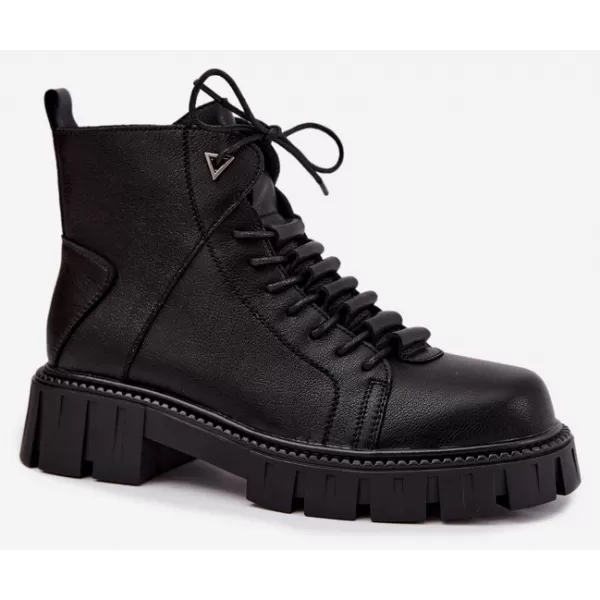  Dámské kotníkové boty D&A JC62-1044 BLACK 