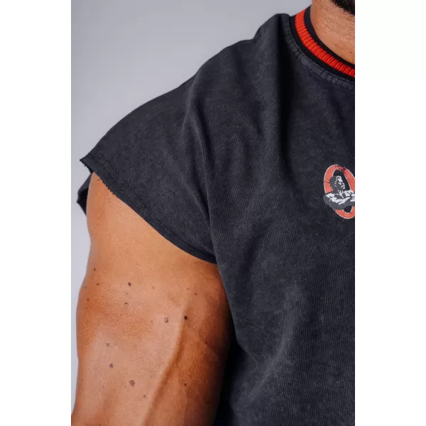  Pánské tílka NEBBIA OLYMPIA MUSCLE COVER 947 BLACK 