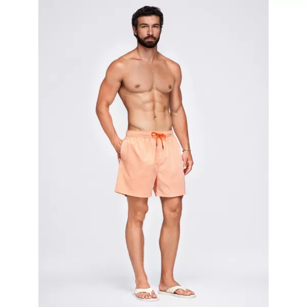  Pánské kraťasy OMBRE OM-SRSS-0216 PASTEL ORANGE 