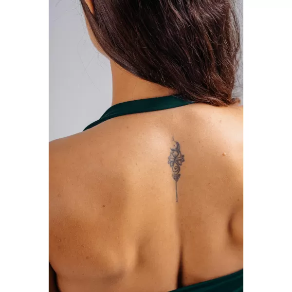 Halter top s vestavěnou podprsenkou NEBBIA PRIMAL 863 DARK GREEN 