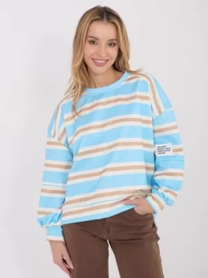 Dámská mikina ITALY MODA IT-BL-9780-1.48 LIGHT BLUE