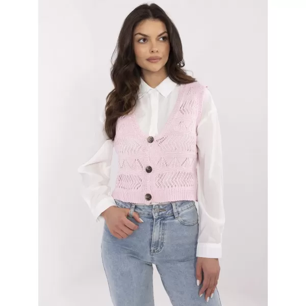  Dámský svetr SUBLEVEL D93076J90849A BRIGHT PINK 