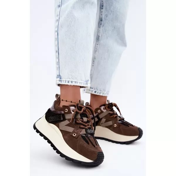  Dámské tenisky GOE UU2N4001 BROWN 