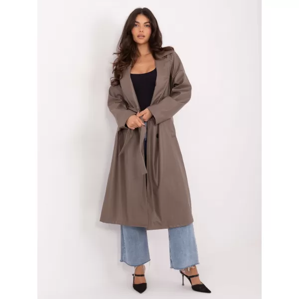  Dámský kabát RUE PARIS IT-PL-A8393.81 GRAY-BEIGE 