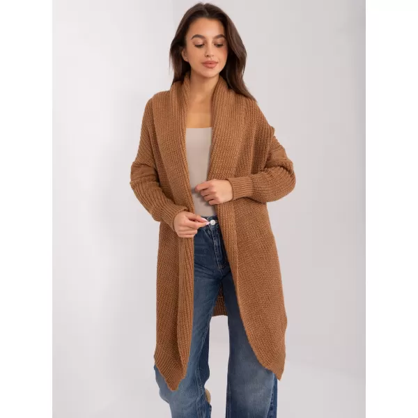  Dámský kardigan OCH BELLA TW-SW-BI-305.99P BROWN 