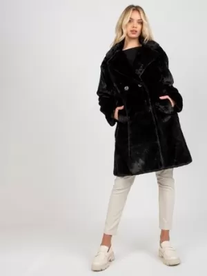 Dámský kabát OCH BELLA TW-PL-2118.95P NOIRE