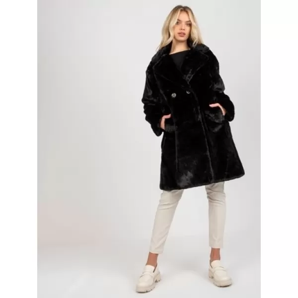  Dámský kabát OCH BELLA TW-PL-2118.95P NOIRE 