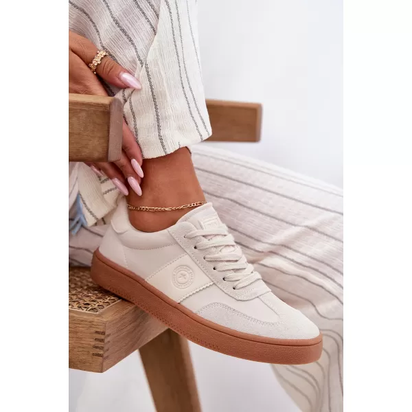  Dámské tenisky BIG STAR SHOES RR274806 BEIGE 