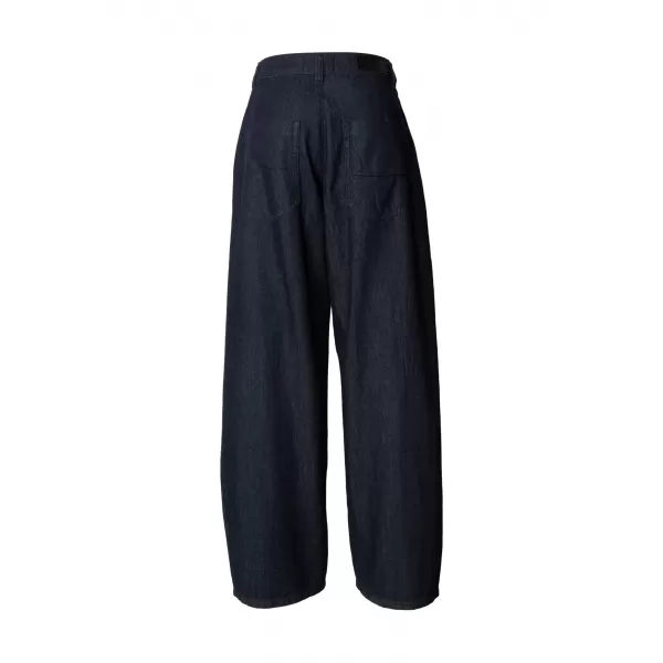  Dámské kalhoty URBAN CLASSICS TB8296 BLUE RINSED WASHED 