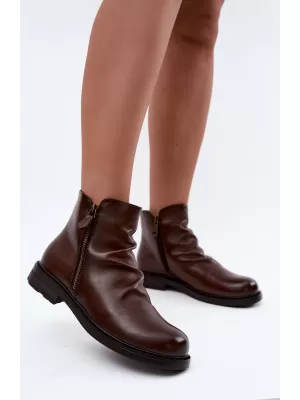 Dámské kozačky VINCEZA 58683 BROWN