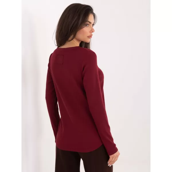  Dámská halenka FACTORY PRICE JM-BZ-2254.80 BURGUNDY 