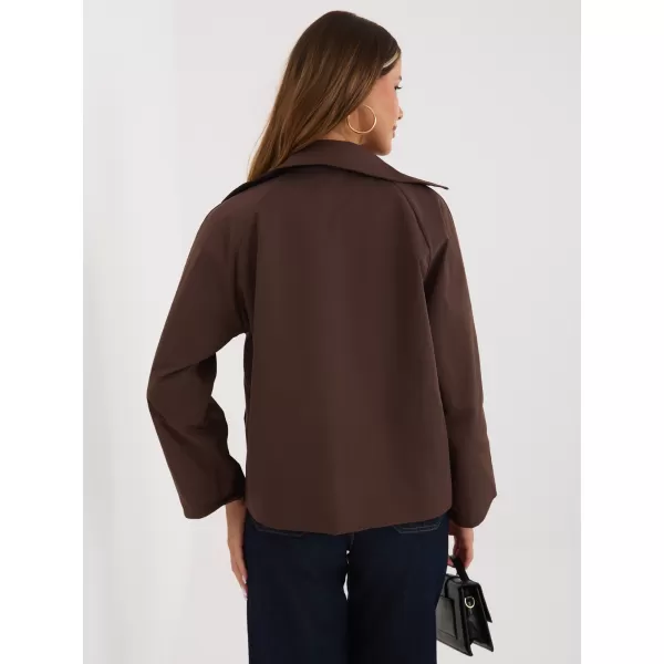  Dámská bunda RUE PARIS IT-KR-FL8897KSM.02 BROWN 