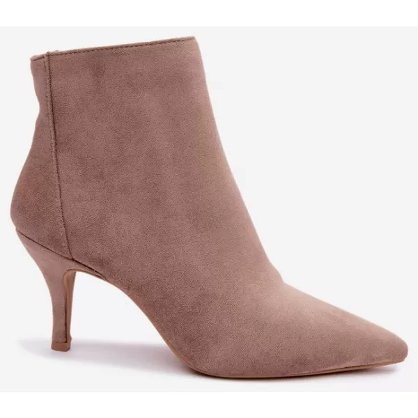  Dámské kotníkové boty BOTO 2905A-1 BEIGE 