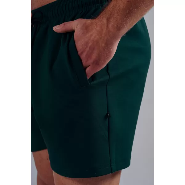  Oversized tréninkové šortky NEBBIA PRIMAL 876 DARK GREEN 