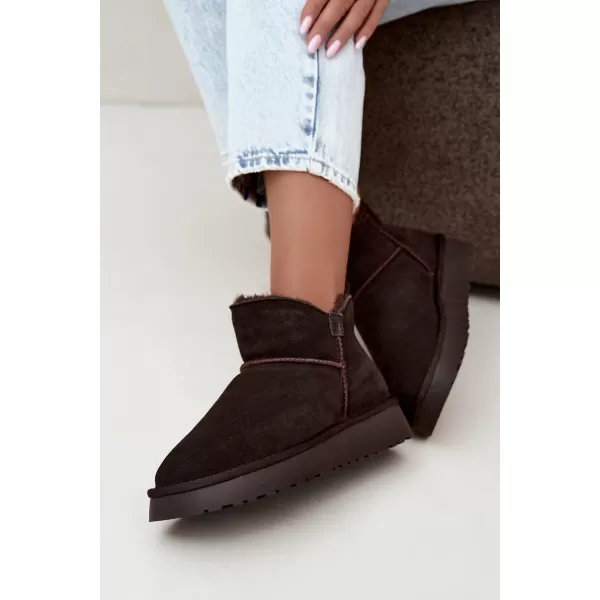  Dámské sněhule VINCEZA 97961 CHOCOLATE 