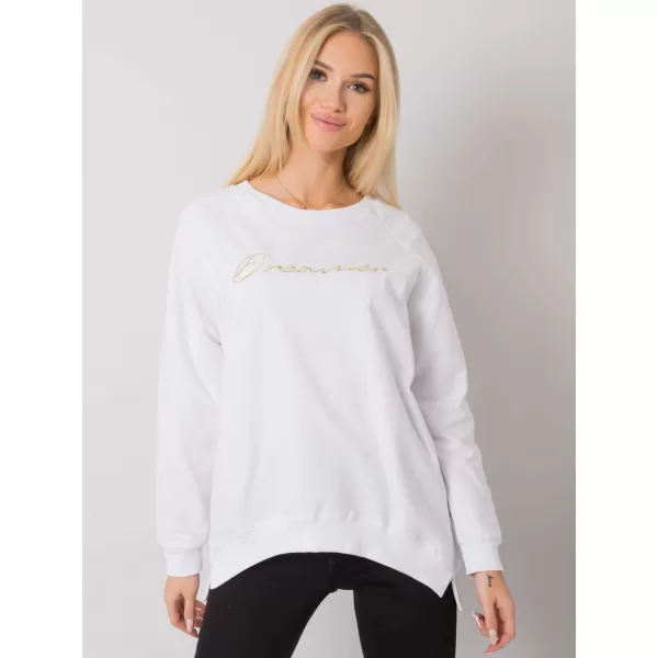  Dámská mikina RUE PARIS RV-BL-7192.66P WHITE 