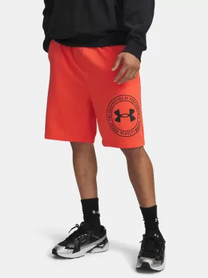 Pánské kraťasy UNDER ARMOUR RIVAL LW GRAPHIC SHORTS 6014689-690 ČERVENÁ