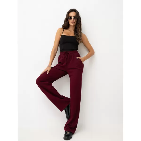  Dámské tepláky LAKERTA LK-SP-510234.95 BURGUNDY 