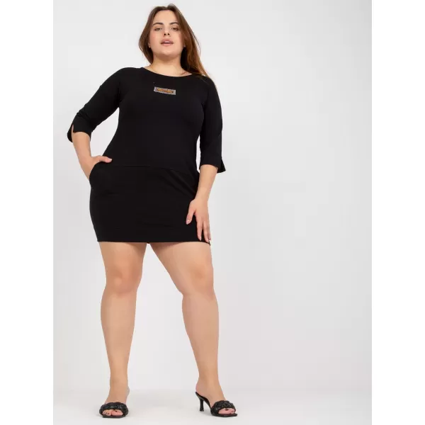  Dámské šaty RELEVANCE RV-SK-7612.75P NOIRE 