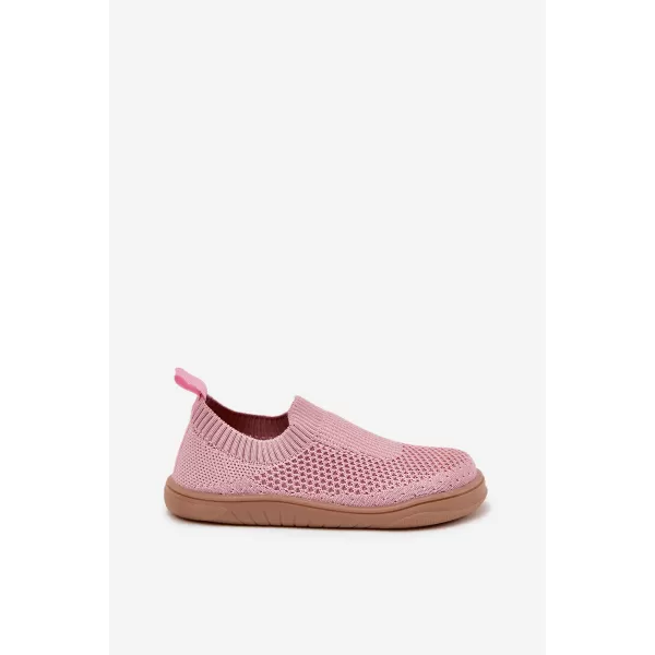  Dětské boty MILAMI BF-KNIT/10 PINK 